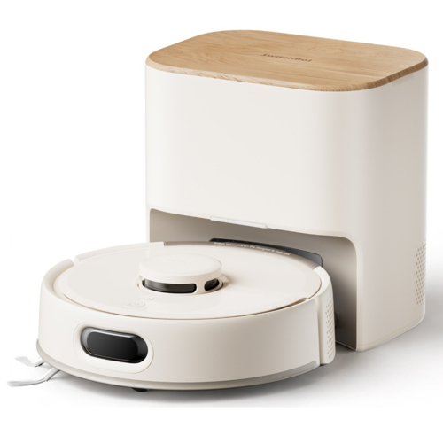 SwitchBot(スイッチボット) SwitchBot K11+ Pro W3004100 アイボリー ロボット掃除機 吸引力12000Pa 4L紙パック搭載の自動集塵ステーション