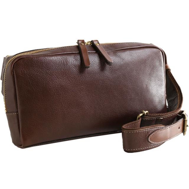 HALEINE 横型 ボディバッグ 牛革 日本製 アレンヌ レディース ファニー