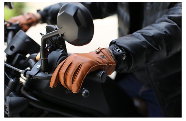 レザー グローブ 手袋 メンズ 革 スマホ タブレット 対応 本革 羊革