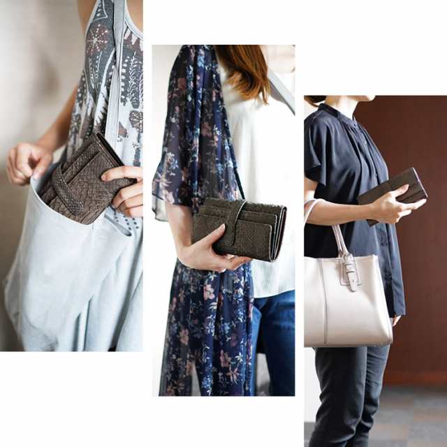 ギャルソン 長財布 レディース ダイヤモンド パイソン 全14色 本