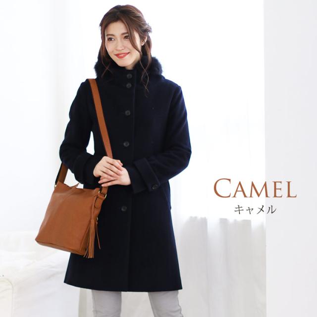 Jamale ブランド 本革 ショルダーバッグ レディース レザー ナチュラル