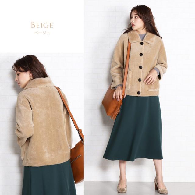 ウール ムートン ジャケット レディース ブランド Filomo ウール100