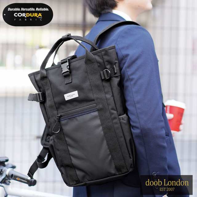 Cordura R メンズ リュック 12l ビジネス 撥水 ブランド Doob London ノートpc バイク バックパック リュックサック ブラック コーデの通販はau Pay マーケット Top 財布 バッグの三京商会