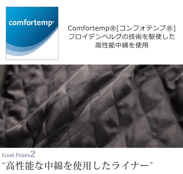 ビジネス メンズ コート 大きいサイズ HALEINE BB体 BB5/BB6/BB7/BB8 中綿入り ブラック ビッグサイズ 通勤(No.08000200)の通販は