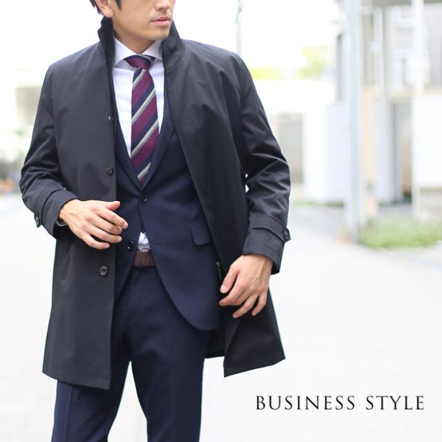 コート スタンドカラー メンズ ビジネス 撥水 加工 ストレッチ HALEINE アレンヌ Comfortemp(R) コンフォテンプ(R) (No.08000201)の通販は