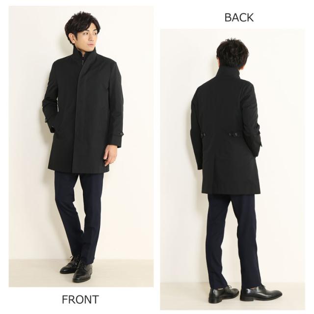 コート スタンドカラー メンズ ビジネス 撥水 加工 ストレッチ HALEINE アレンヌ Comfortemp(R) コンフォテンプ(R) (No.08000201)の通販は