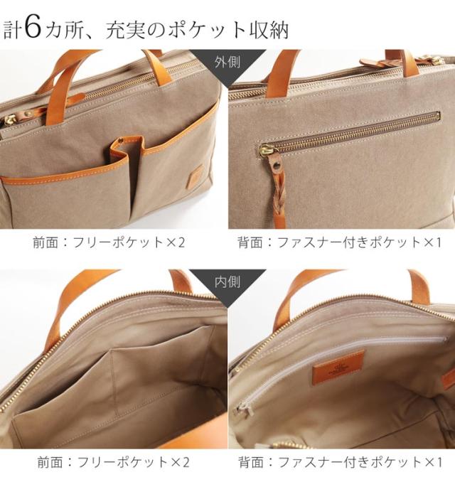 ゴルフ カートバッグ ラウンドバッグ ブランド HALEINE SPORTS 帆布 ヌメ革 日本製 トートバッグ ミニトートバッグ レディース メンズ 2WAY ショルダー カートトート 布 横 スポーツ 軽量 おしゃれ(07000417r)_8