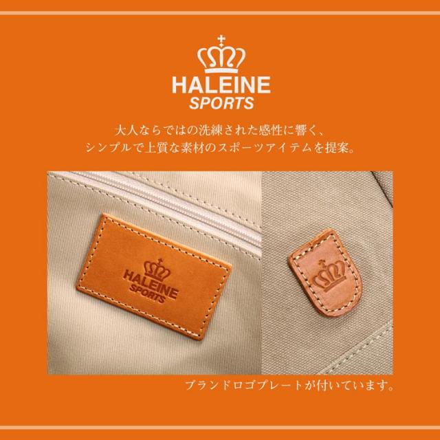 ゴルフ カートバッグ ラウンドバッグ ブランド HALEINE SPORTS 帆布 ヌメ革 日本製 トートバッグ ミニトートバッグ レディース メンズ 2WAY ショルダー カートトート 布 横 スポーツ 軽量 おしゃれ(07000417r)_11