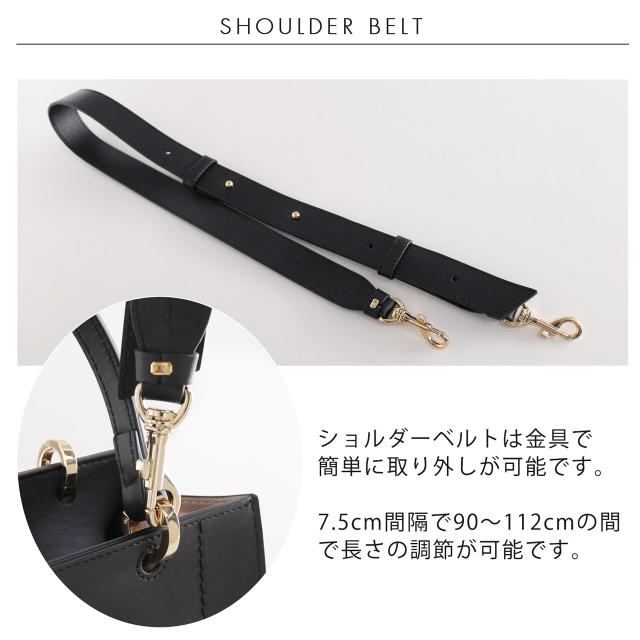 ハンドバッグ レディース きれいめ ポーチ付き 軽量 ブランド LORISTELLA イタリア 2way バッグ ショルダーバッグ 斜め 小さめ ロリステッラ 革 本革 牛革 黒 ギフト プレゼント (07000426r)_10