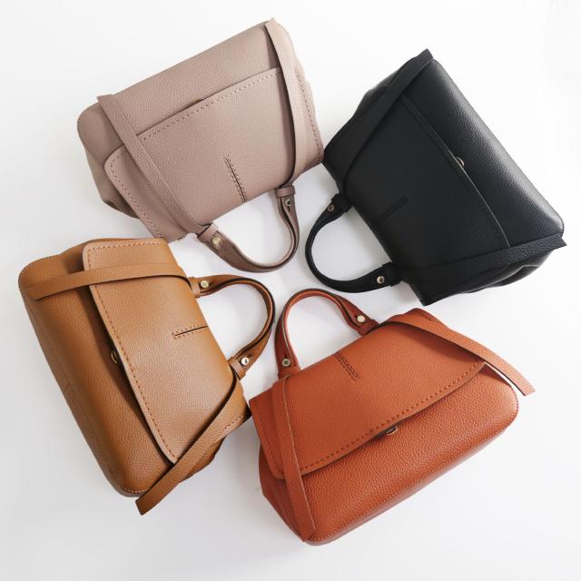 バッグ レディース 2way ショルダー ブランド LORISTELLA イタリア 本革 ハンドバッグ フラップ きれいめ 大人 小さめ レザーバッグ (07000467r)_5