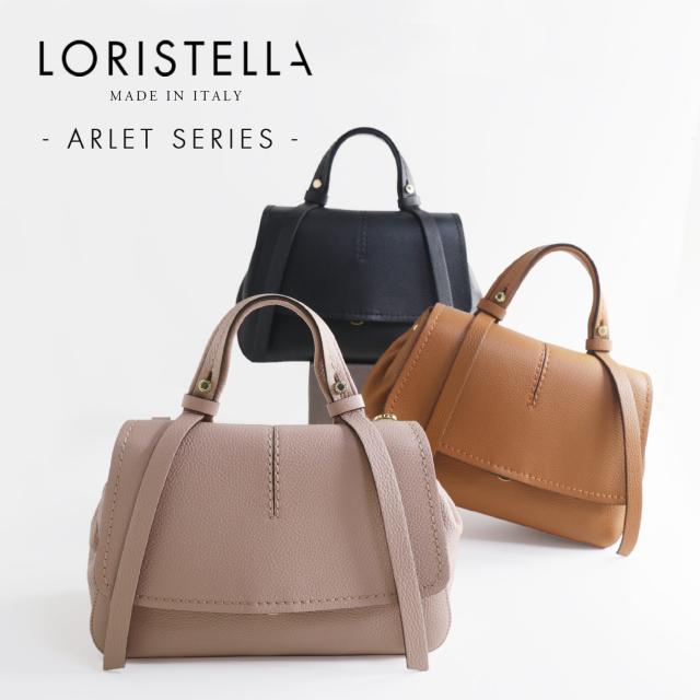 バッグ レディース 2way ショルダー ブランド LORISTELLA イタリア 本革 ハンドバッグ フラップ きれいめ 大人 小さめ レザーバッグ (07000467r)_3