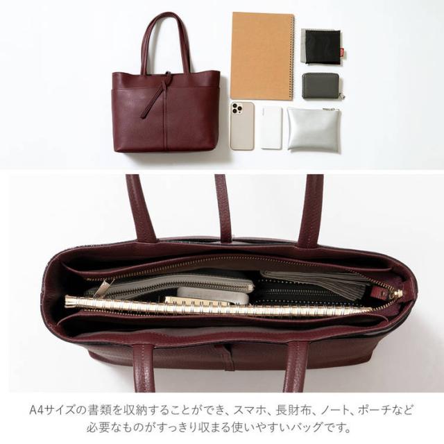 HALEINE トートバッグ レディース 牛革 通勤 通勤バッグ 日本製 本革 ブランド バッグ ビジネス レザー ビジネストート ギフト プレゼント 4FB (07000506r)_10