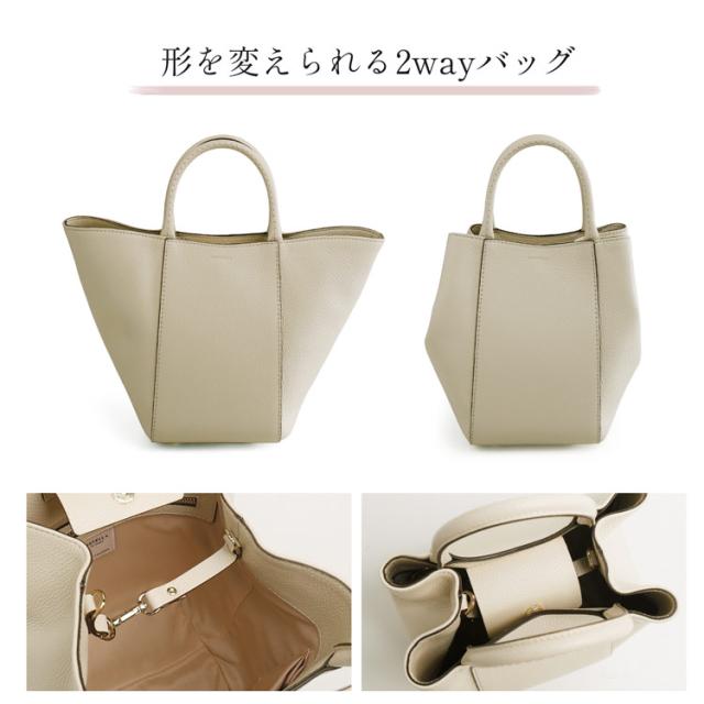 ハンドバッグ レディース 2way 牛革 ブランド LORISTELLA イタリア ショルダーバッグ きれいめ 大人 バッグ 斜めがけ トート ロリステッラ フォーマル レザー 本革 (07000531r)_4
