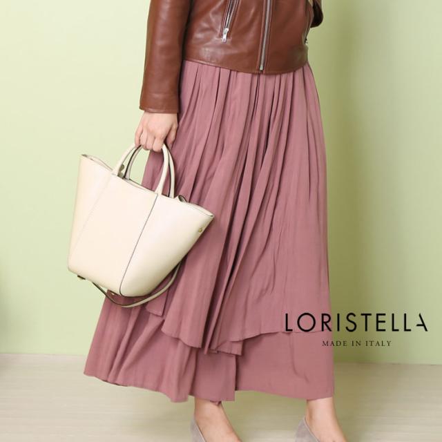 ハンドバッグ レディース 2way 牛革 ブランド LORISTELLA イタリア ショルダーバッグ きれいめ 大人 バッグ 斜めがけ トート ロリステッラ フォーマル レザー 本革 (07000531r)_9
