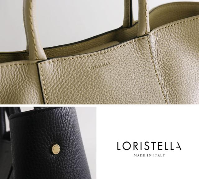 ハンドバッグ レディース 2way 牛革 ブランド LORISTELLA イタリア ショルダーバッグ きれいめ 大人 バッグ 斜めがけ トート ロリステッラ フォーマル レザー 本革 (07000531r)_8