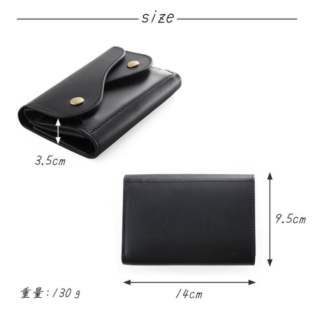 本革 財布 レディース ミニ財布 牛革 日本製 三つ折り 折り財布 ヌメ革 牛革 Jamale ブランド ミディアム 小さい シンプル ブランド プレゼント ギフト 卒業 記念品 二つ折り財布 使いやすい【名入れ 可能】(07000539r)_13