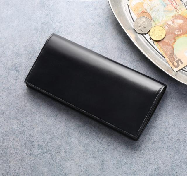 【名入れ 可能】PRAIRIE プレリー 日本製 長財布 レディース ナチュラルコードバン 束入れ 2つ折り財布(09000487r)_9