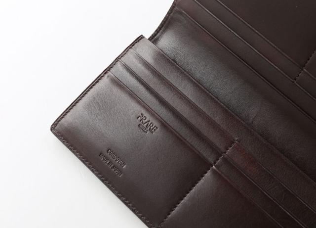 【名入れ 可能】PRAIRIE プレリー 日本製 長財布 レディース ナチュラルコードバン 束入れ 2つ折り財布(09000487r)_4