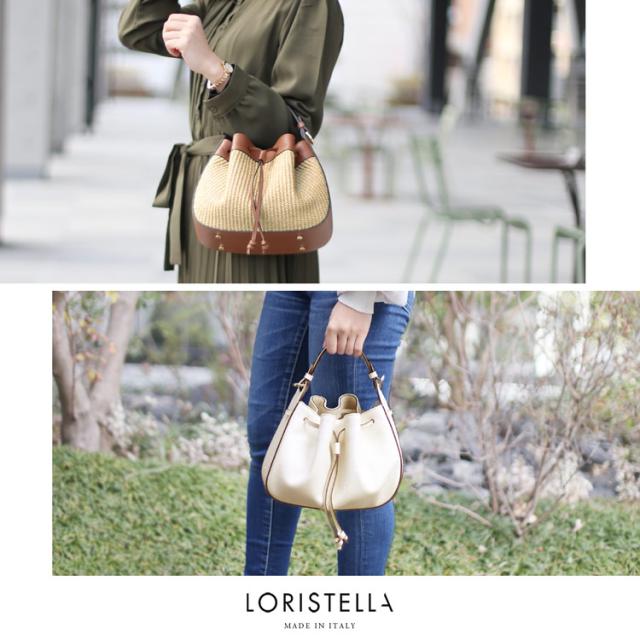 TB2081【未使用】イタリア製*ロリステッラ LORISTELLA*2019AW