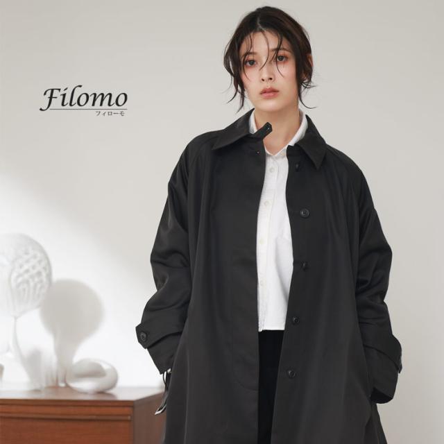 ロングコート レディース 2way 弱はっ水 ゆったり 秋 冬 軽い 暖かい