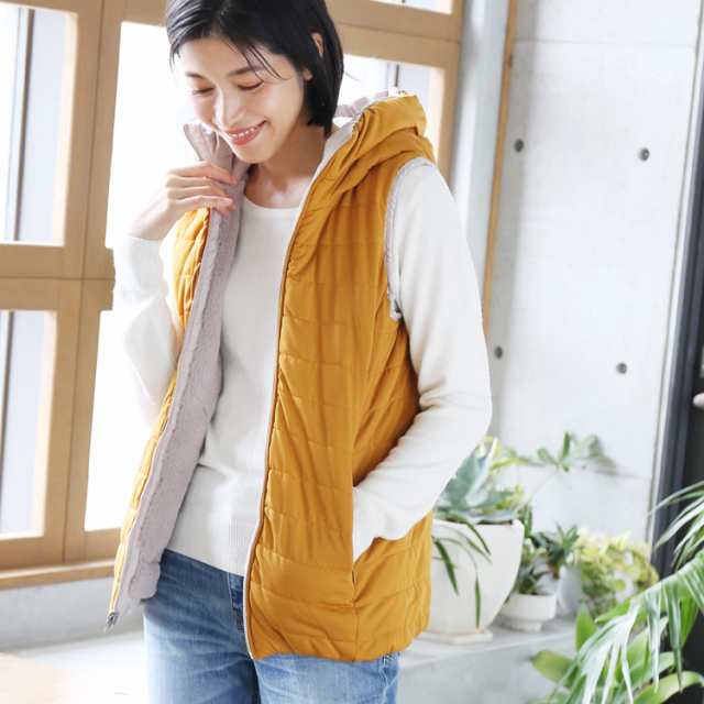 ＣＨＡＮＯＮＡＳＨＯＰ【L.L.Bean】2wayダウンベスト 70-80s ファー付き ポケット