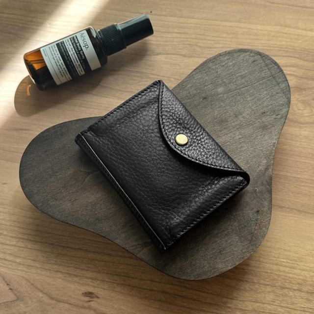 ベジタブル タンニン レザー 2つ折り 財布 日本製 本革 レディース【名