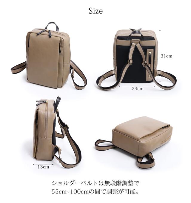 リュック レディース バッグ 本革 レザー 牛革 日本製 バックパック