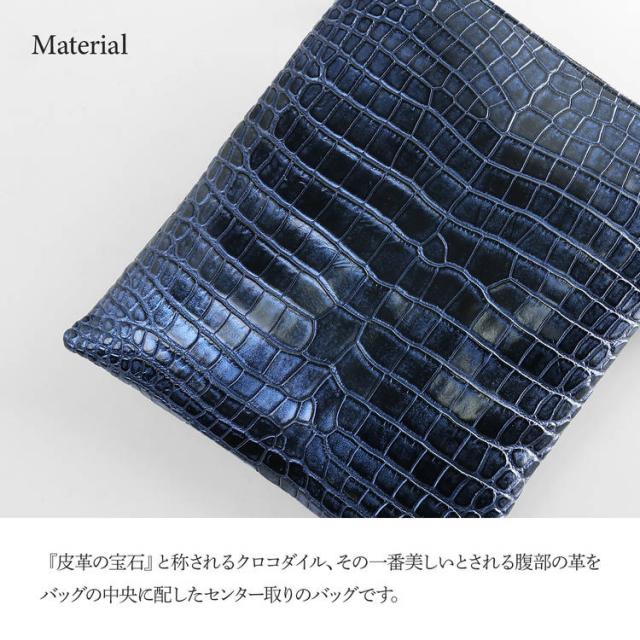 クロコダイル レディース バッグ 本革 ワニ革 斜め掛けバッグ マット 本革 ミニバッグ 旅行 ミニ斜め掛けバッグ 保証書 付き プレゼント (06001882r)_1
