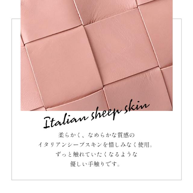 ショルダーバッグ レディース 本革 ブランド 2way レザーバッグ ポーチ 小物入れ 革 斜めがけ 本革バッグ レディースバッグ ショルダー ミニ 軽い 高見え 羊革 シープ mieno 4FB (07000679r)_2