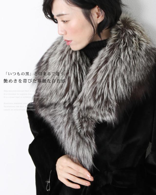 プラクトウィーゼルコートシルバーフォックストリミング毛皮ファーミンク本革人気ブランド(No.103879) プラクトウィーゼルコートシルバーフォックストリミング毛皮ファー