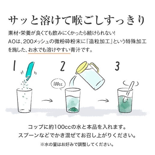 青汁 ビタミングリーンジュースAO 乳酸菌 コラーゲン プラセンタ