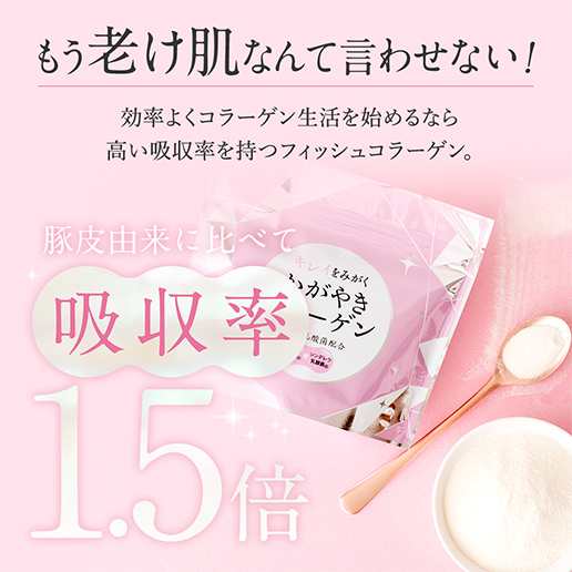 かがやきコラーゲン100g W乳酸菌 シールド乳酸菌 高純度 コラーゲン ペプチド パウダー 粉末 国産 無添加 サプリメントの通販はau PAY  マーケット - 美味しさは元気の源 自然の館 あじげん | au PAY マーケット－通販サイト