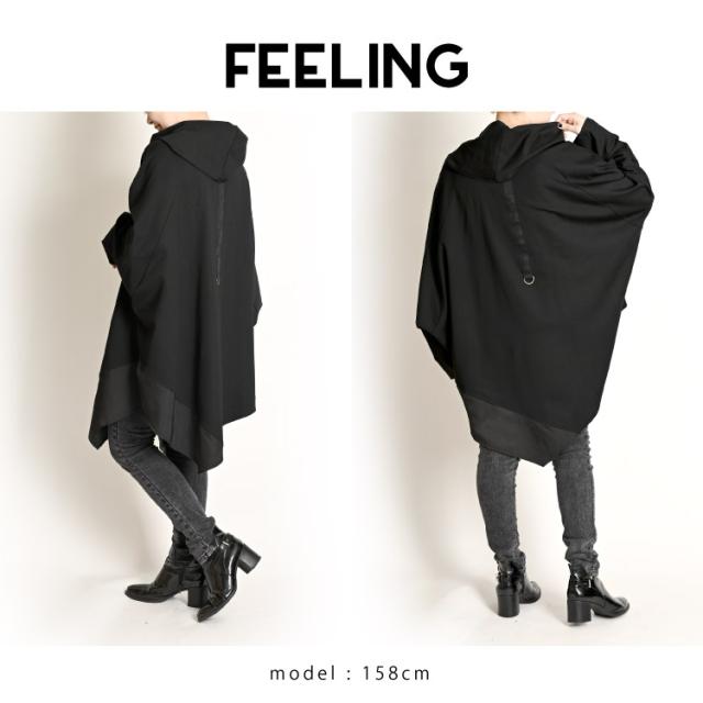 プルオーバー レディース 冬 ハイネック カットソー 長袖 変形