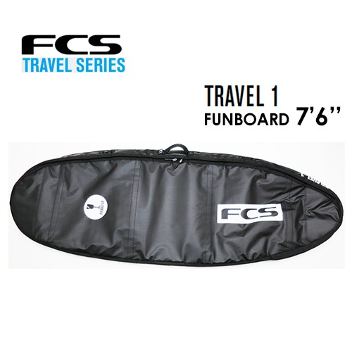 FCS サーフボード ハードケース TRAVEL1 ファンボード [7'6\