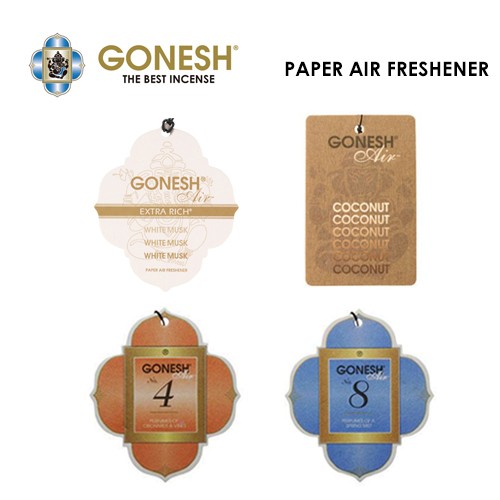 Gonesh ガーネッシュ 芳香剤 車 フレグランス Paper Air Freshener ペーパーエアフレッシュナーの通販はau Pay マーケット サーフィン スケートボード横乗り系の専門ショップ サーファーズガイド