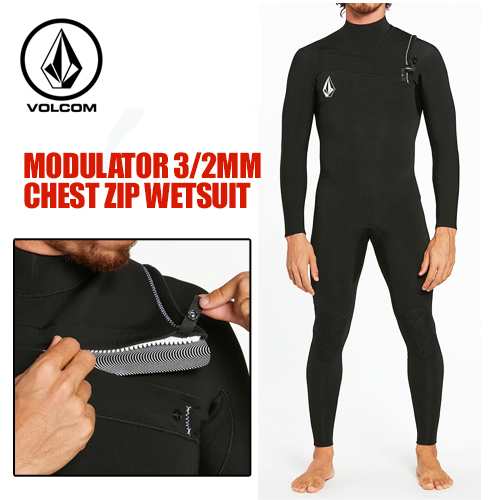 Volcom ボルコム ウェットスーツ ジャージ 既製 フルスーツ 海外インポートモデル●VOLCOM MODULATOR 3/2MM CHEST  ZIP WETSUIT A9532000｜au PAY マーケット