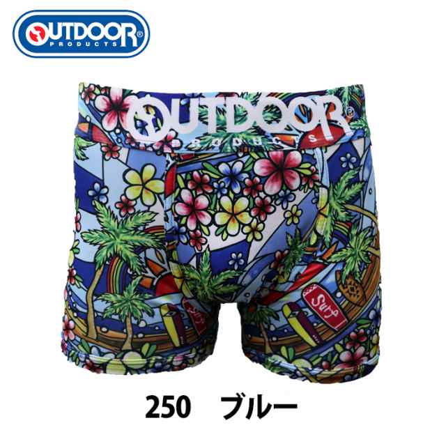 Outdoor メンズ ボクサーパンツ ハワイアンイラスト アウトドア 下着 前閉じ ２カラー 太ゴムの通販はau Pay マーケット Complete