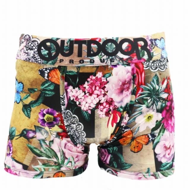 Outdoor メンズ ボクサーパンツ ボタニカル 450ベージュ 下着 前閉じ つるつる 太ゴムの通販はau Pay マーケット Complete