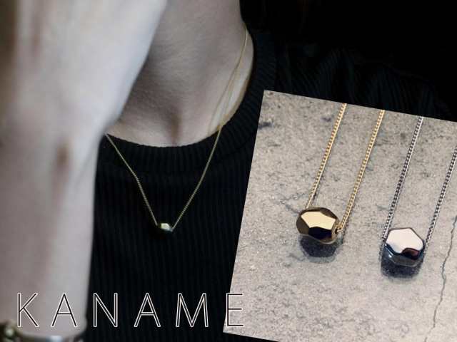 【送料無料】 KANAME カナメ あられネックレス シルバー ゴールド arare pendant KN-017 KN018 シルバー925 ペンダント 和柄 ネックレス