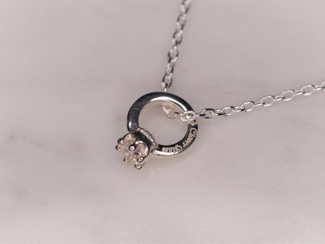 誕生石 クラウン ベビーリング ネックレス CLOVER GLASS Crown Baby Ring Pendant CGP-06 シルバー925 ペンダント レディース 誕生日 母の日 ギフト プレゼント 出産祝い_4