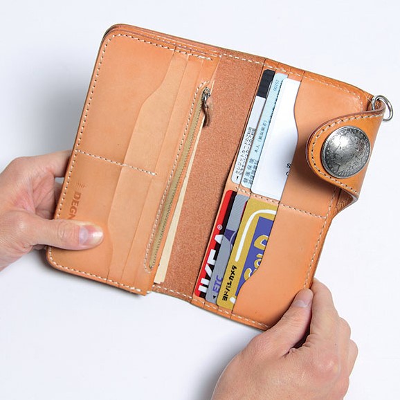 【送料無料】 デグナー ロングウォレット W-9B レザーウォレット 長財布 メンズ 送料無料】 デグナー ロングウォレット W-9B レザーウォレット 長財布