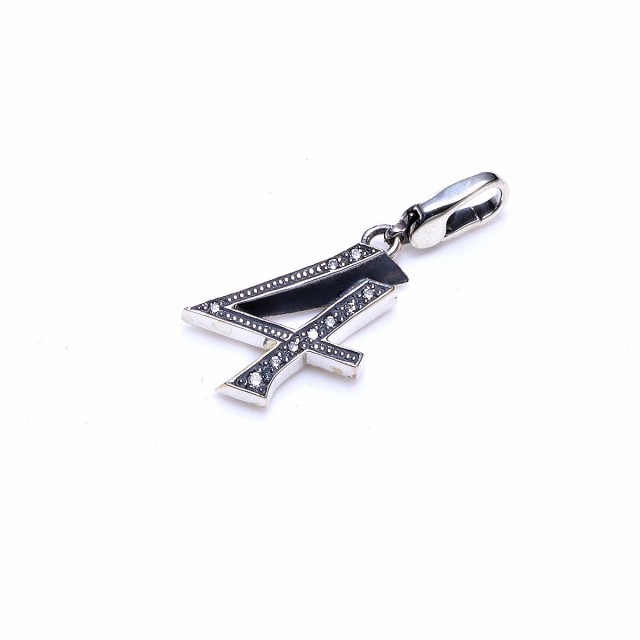キングリモ　ラッキーナンバーチャーム　LUCKY NUMBER CHARM_NO.4　KLNB04CZ　King Limo　チャーム　ペンダントトップの通販は