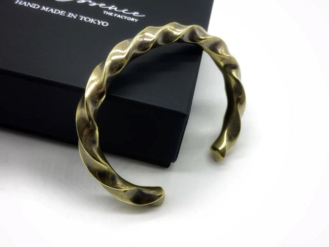シリーエッセンス silly essence ツイストヘビーバングル twisted heavy bangle brass sebn-0010 メンズ レディース_1