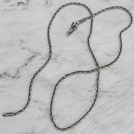 ZOCALO (ソカロ) アンカー・スクエア・ネックレスチェーンS(40cm)