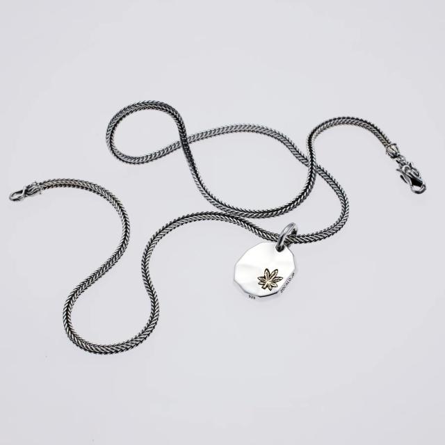 【送料無料】ZOCALO ソカロ  HAMMERED TEXTURE PLATE PENDANT（LEAF） 槌目プレートペンダント リーフ ZPDS-0119 ネックレス メンズ レディース_3