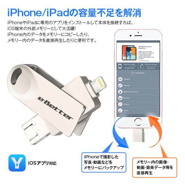 Usbメモリ 128gb Iphone フラッシュドライブ Ipad 128g Usbフラッシュドライブ Usbメモリー Iphone Android メモリー 128gb Usb 容量拡張の通販はau Pay マーケット 300円offお得クーポン有 Car快適空間