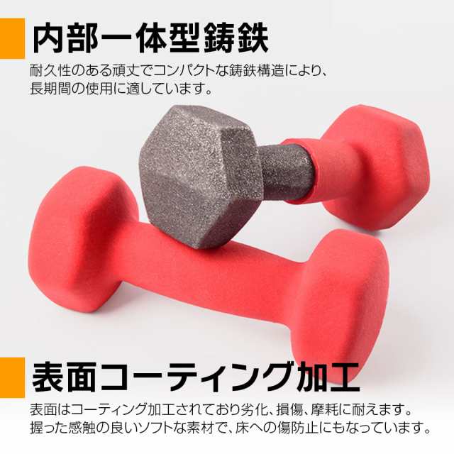 ダンベル 2個セット 鉄アレイ 3kg 筋トレ 筋力 トレーニング エクササイズ 運動 ダイエット 健康維持 男女兼用 ソフトコーティングの通販はau  PAY マーケット - CAR快適空間 車載モニター・カー用品 専門店 | au PAY マーケット－通販サイト