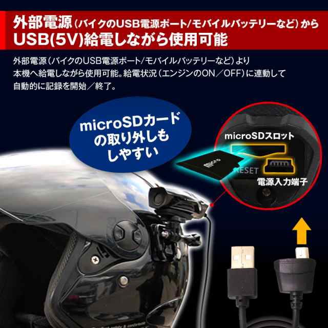 バイク用 ドライブレコーダー シンドライブレコーダー バイク ドライブ