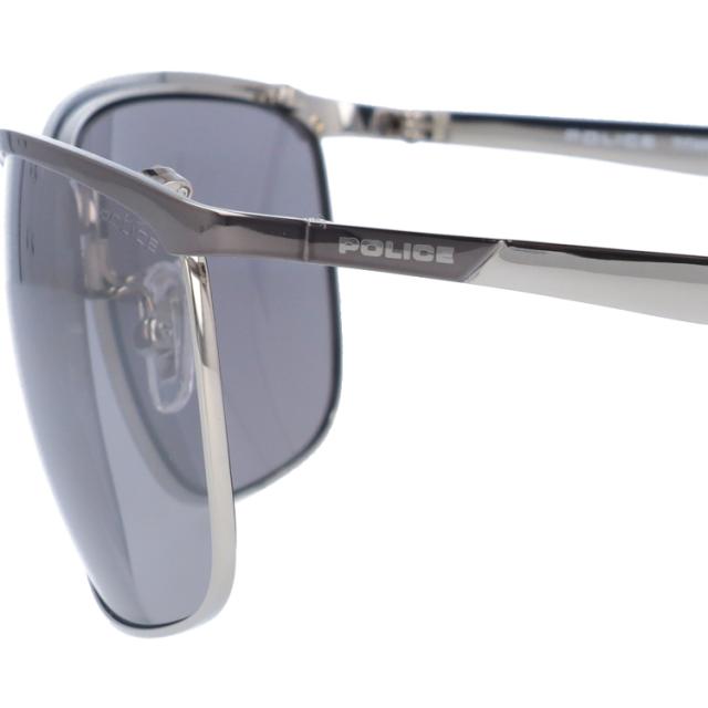 【訳あり】【国内正規品】ポリス サングラス ミラーレンズ POLICE SPL918J 568M 62サイズ スクエア ユニセックス メンズ レディース_7