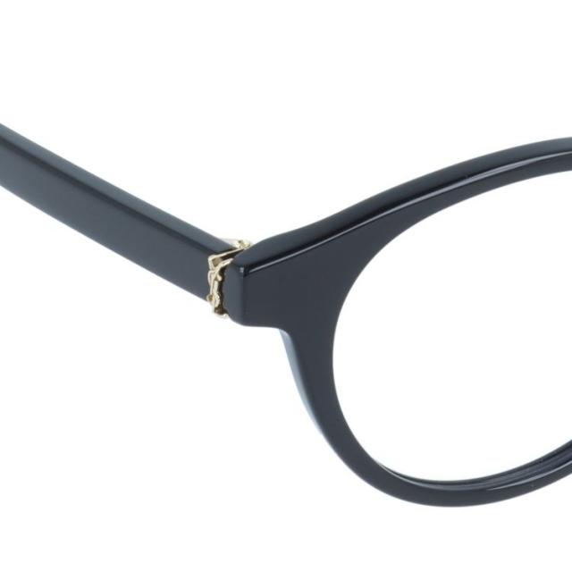 サン・ローラン パリ メガネフレーム SAINT LAURENT PARIS SL M122/F 001 50サイズ 伊達メガネ アジアンフィット ボストン型 イヴ・サンローラン サンローラン パリ ユニセックス メンズ レディース_8